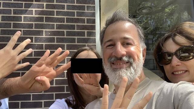 José Antonio Meade y su familia.