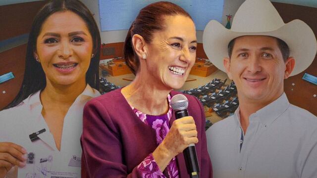 Claudia Sheinbaum da la bienvenida a perredistas Araceli Saucedo y José Sabino a Morena en el Senado