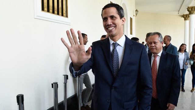 Juan Guaidó, presidente de la Asamblea Nacional de Venezuela