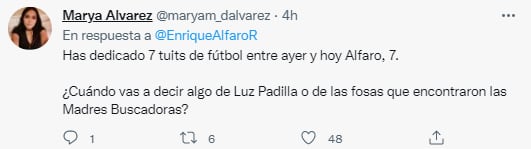 Enrique Alfaro habla del fútbol femenil pero no del feminicidio de Lus Raquel Padilla, acusan