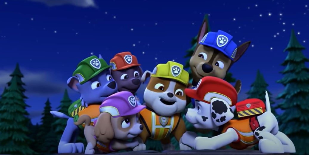 Rubble y Rocky en los mejores rescates de Paw Patrol