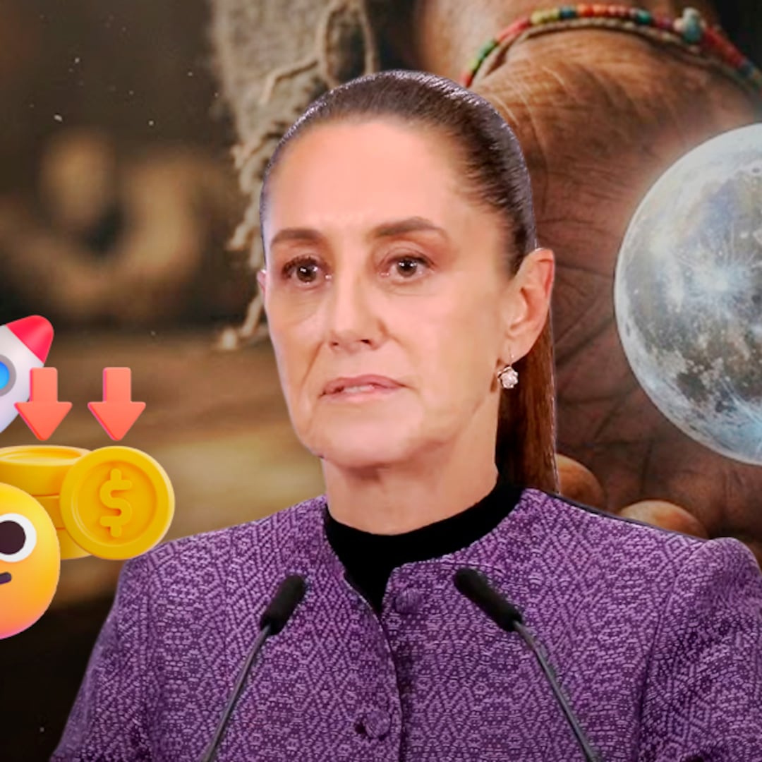 ¿Exploración lunar o pobreza? Sheinbaum cuestiona el uso de recursos