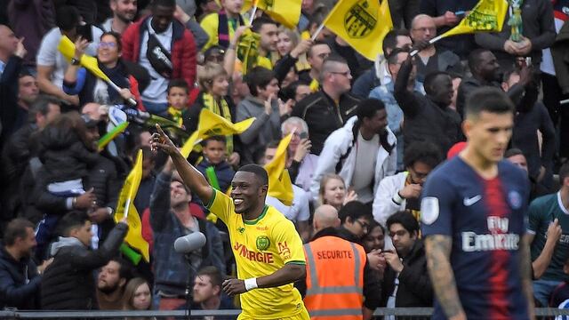 Nantes venció en casa al PSG