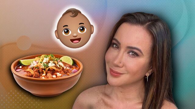 El bebé de Mariazel va a salir con cara de un delicioso platillo mexicano