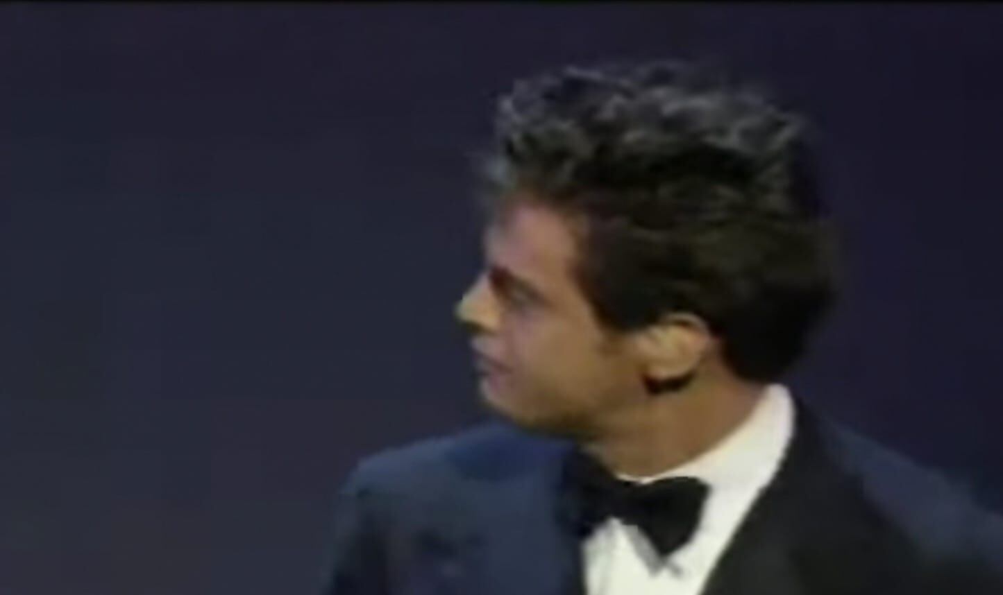 Luis Miguel en cumpleaños de Frank Sinatra