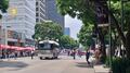 Bloqueos en Paseo de la Reforma: Comerciantes marchan hacia el Zócalo y provocan caos vial