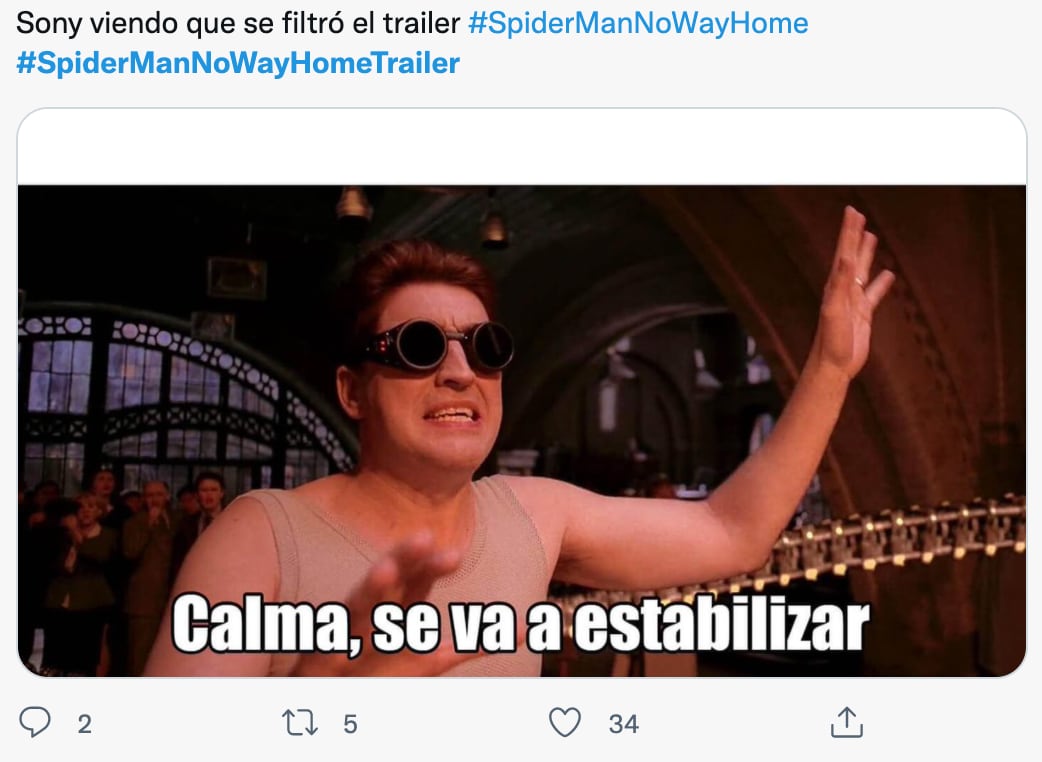 Memes de 'Spider-Man: No Way Home'