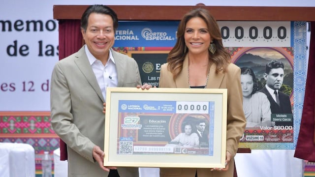 El Sorteo Especial No. 312 reconocerá la labor de maestras y maestros de México.
