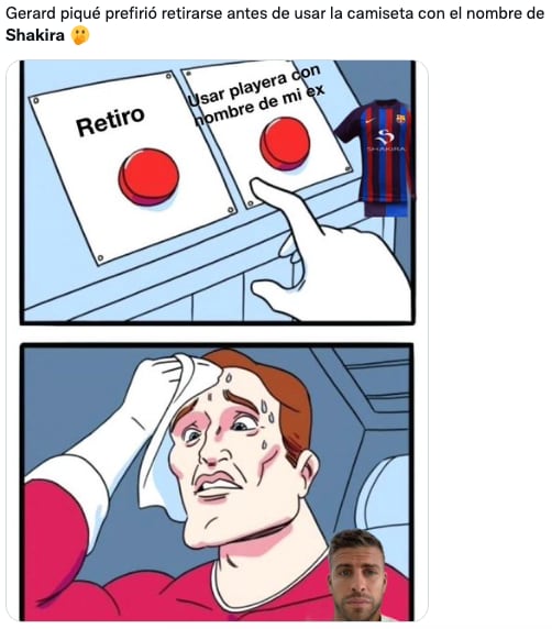 Memes por el retiro de Gerard Piqué del Fútbol