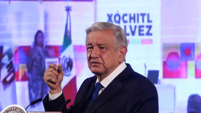 Andrés Manuel López Obrador, presidente de México, encabezó la mañanera en Palacio Nacional