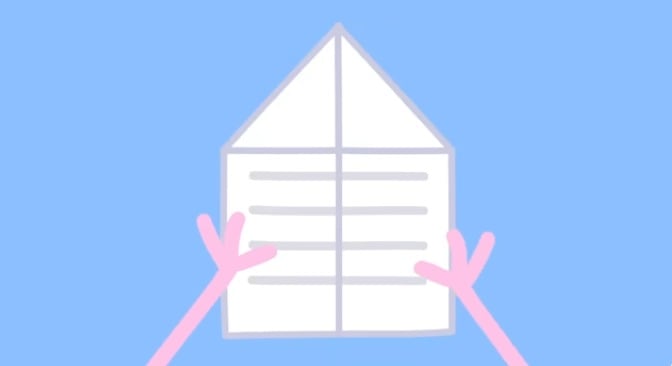 Peppa Pig y George Pig hacen aviones de papel