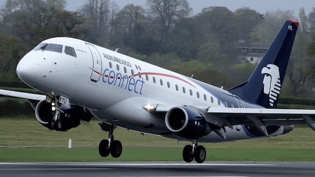 Avión de Aeroméxico Connect casi choca con aeronave de Delta Airlines en el AICM