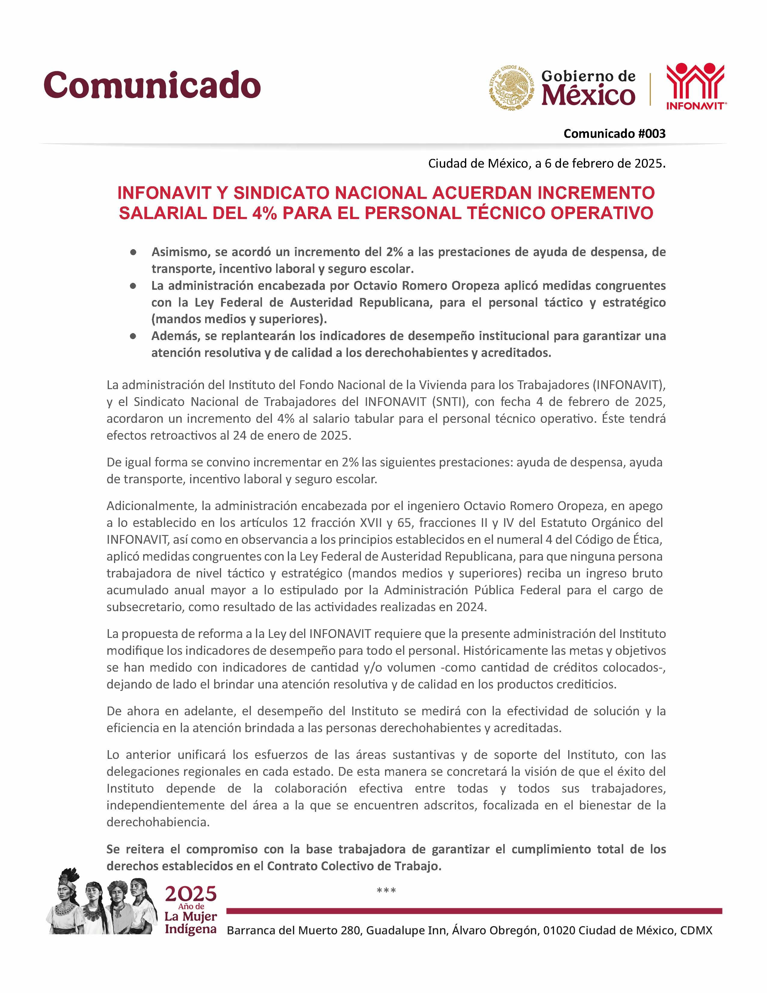Infonavit: buenas noticias para los trabajadores; habrá aumento de sueldo