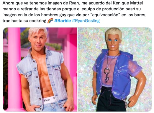 Memes de Ryan Golsling como Ken