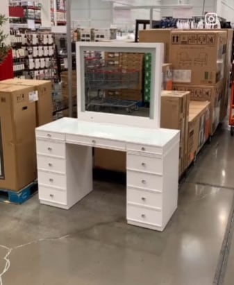 Tocador viral de Costco