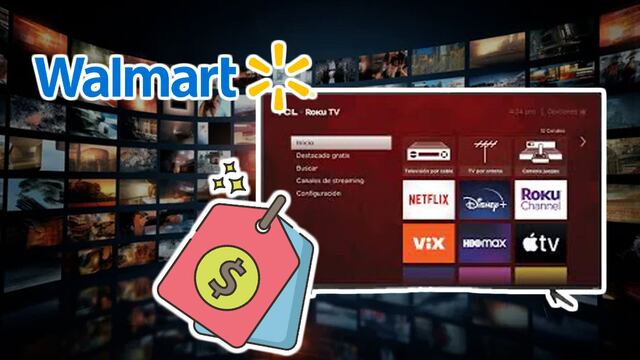 Roku TV en Walmart: 11 modelos TCL