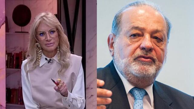 Adela Micha y Carlos Slim