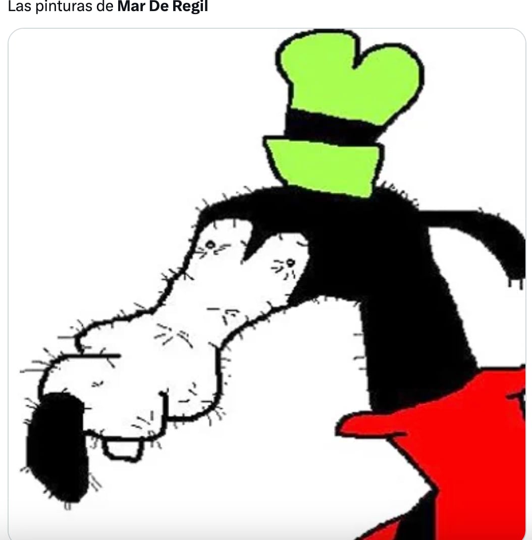 Pinturas de Mar de Regil protagonizan memes en redes sociales
