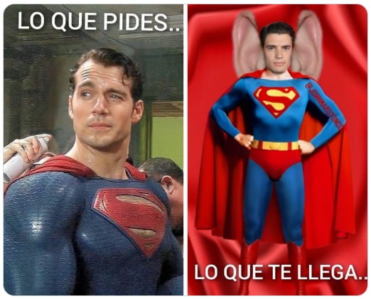 Elección de David Corenswet como Superman causa comparaciones con Henry Cavill y memes