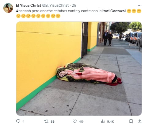 Memes de Itatí Cantoral cantando ‘La Guadalupana