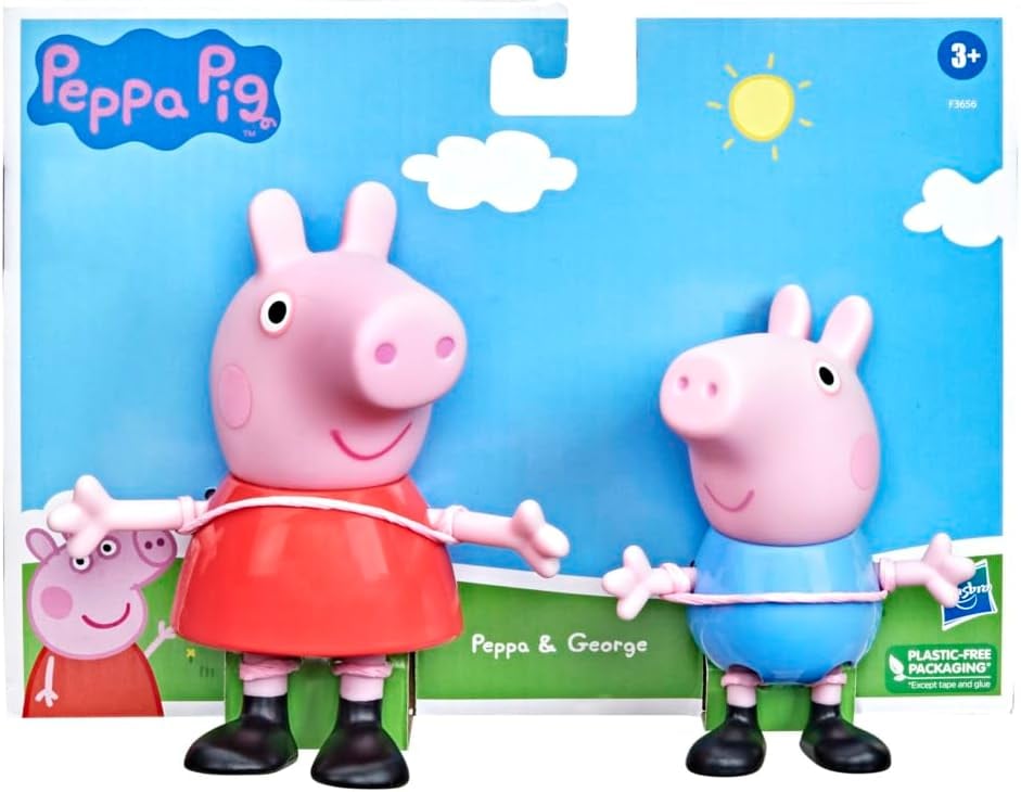 Set Peppa Pig y George