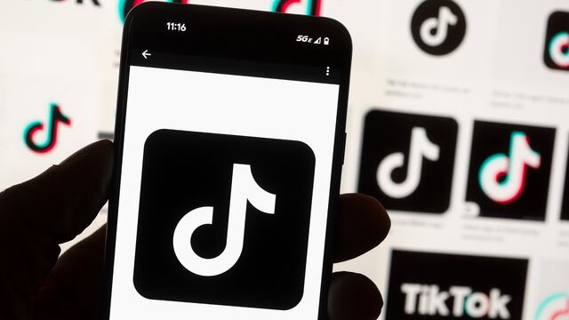 El logo de TikTok