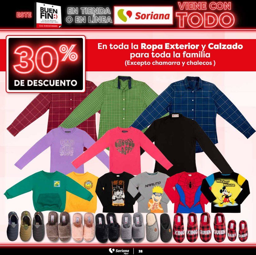 Soriana Buen Fin 2024