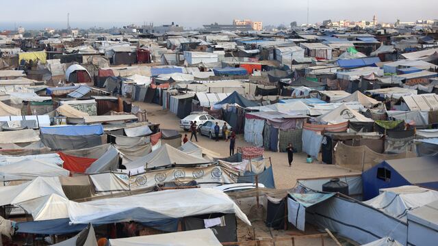 Campo de refugiados de Jan Yunis, al sur de la Franja de Gaza