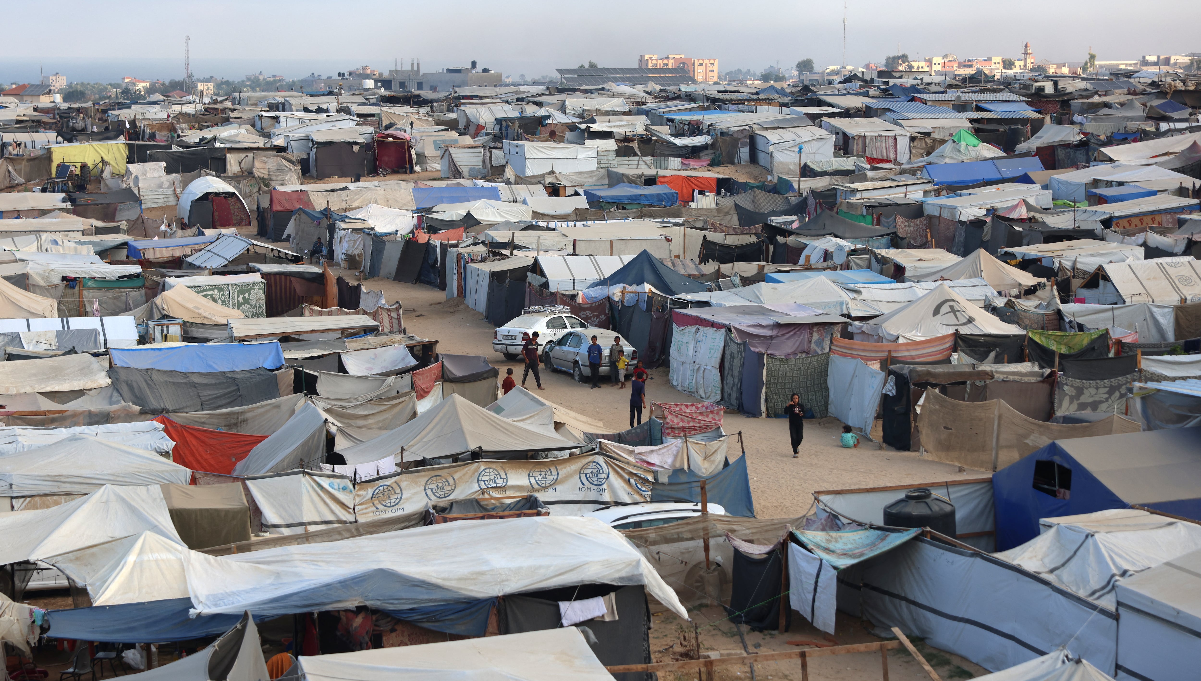 Campo de refugiados de Jan Yunis, al sur de la Franja de Gaza