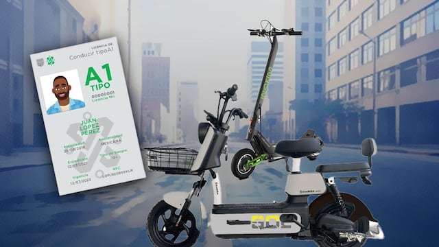 Licencia de conducir scooters y bicicletas eléctricas