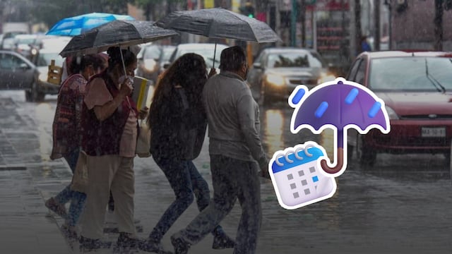 estos estados tendrán lluvias fuertes del 8 al 10 de julio