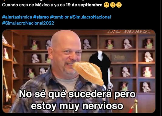 Memes del 19-S y el miedo a que tiemble.
