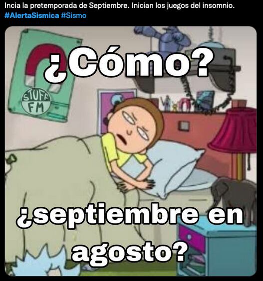 Meme del sismo de Michoacán.