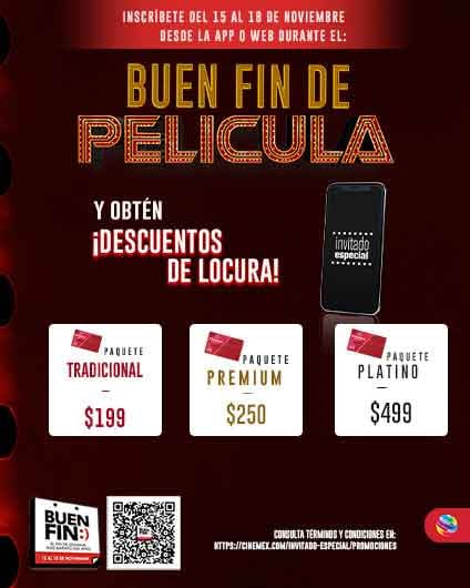 El Buen Fin 2024 en Cinemex