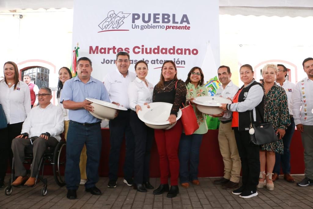 Sergio Salomón encabeza el Martes Ciudadano