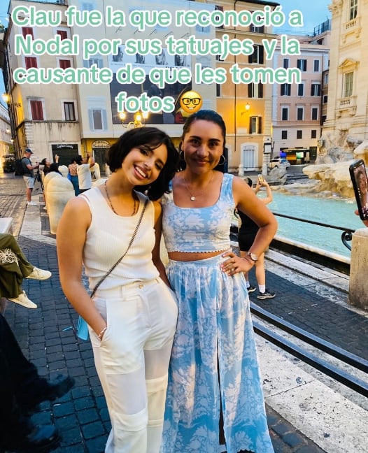 Fotos de Ángela Aguilar y Christian Nodal en Roma