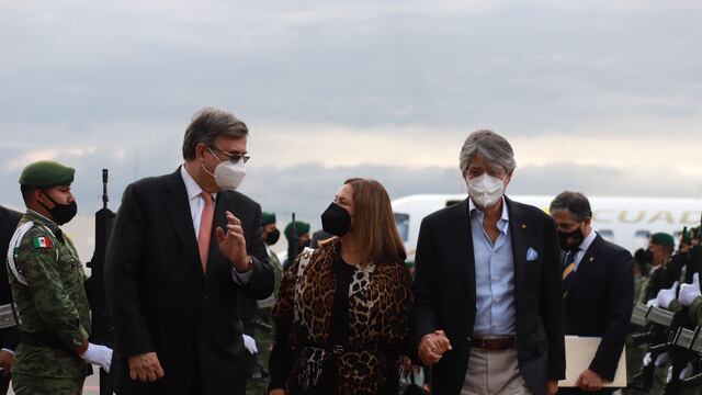 Llegada de Guillermo Lasso a México