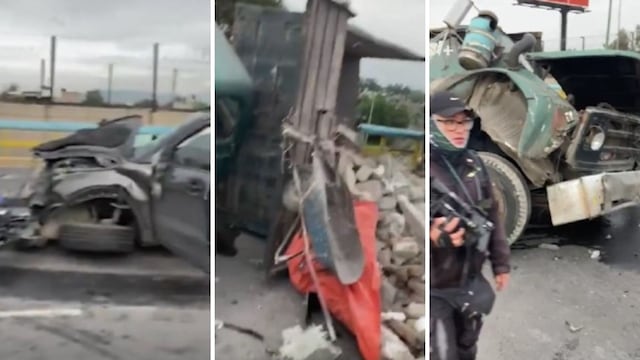Accidente en Avenida Central hoy 5 de septiembre