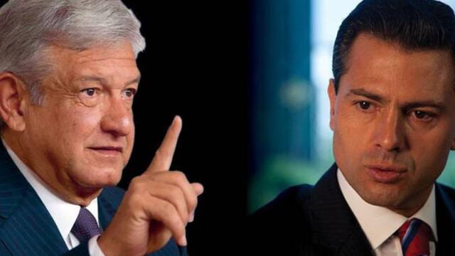 AMLO y Enrique Peña Nieto