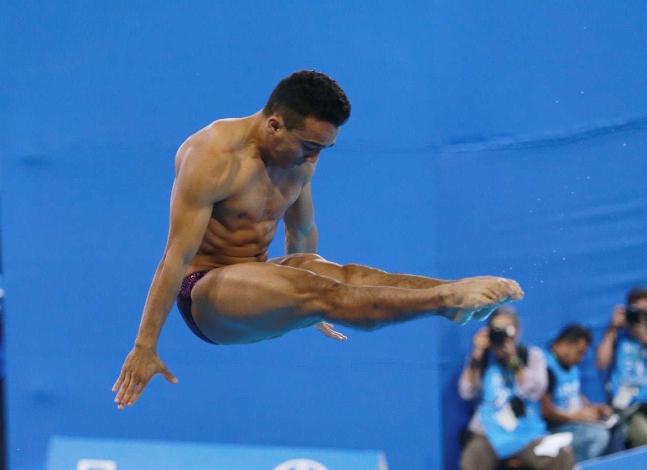 Clavadista Juan Manuel Celaya