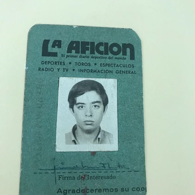 Jaime Maussan de joven.