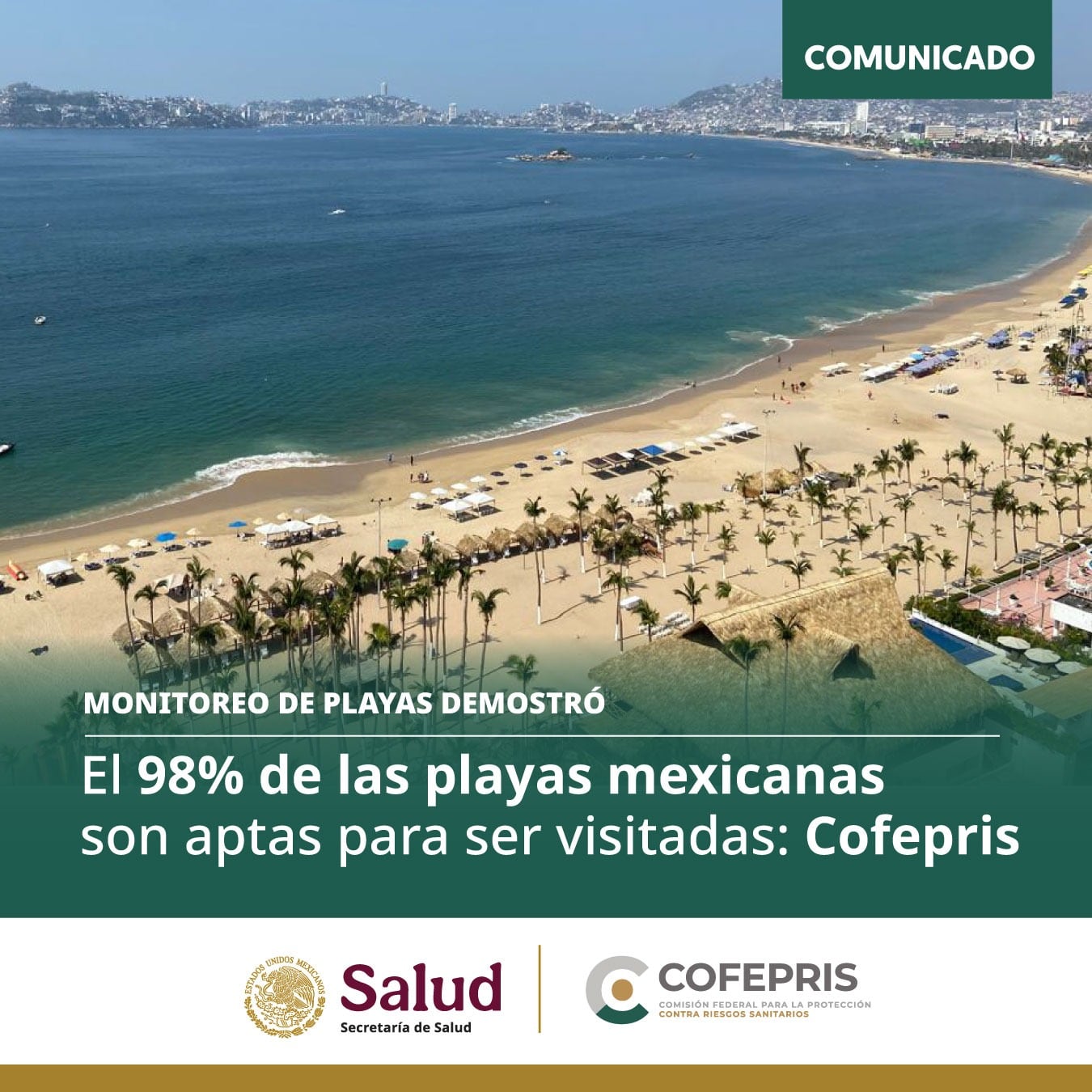 Cofepris te dice cuáles son las playas más contaminadas de México