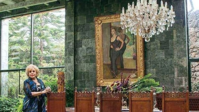 cuadro de Silvia Pinal pintado por Diego Rivera