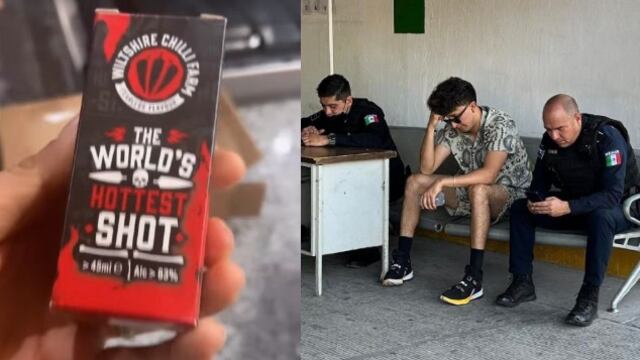 Roberto González, Hotspanish, detenido por reto de chile que salió mal