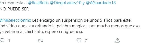 Reacciones por festejo de Andrés Guardado
