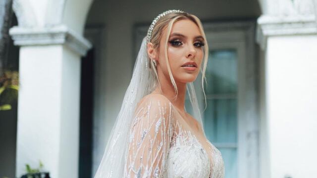 Esto cuesta el vestido de Lele Pons con el que se casó con Guaynaa