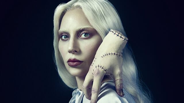 Así se ve Lady Gaga como Rosaline Rotwood para Merlina temporada 3 de Netflix