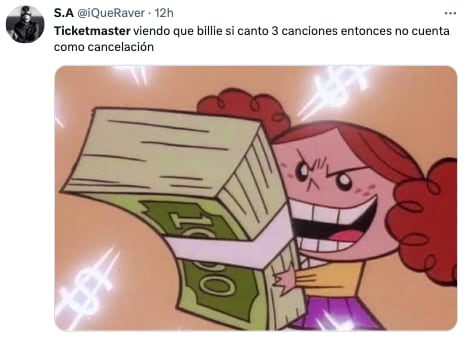 memes de Ticketmaster