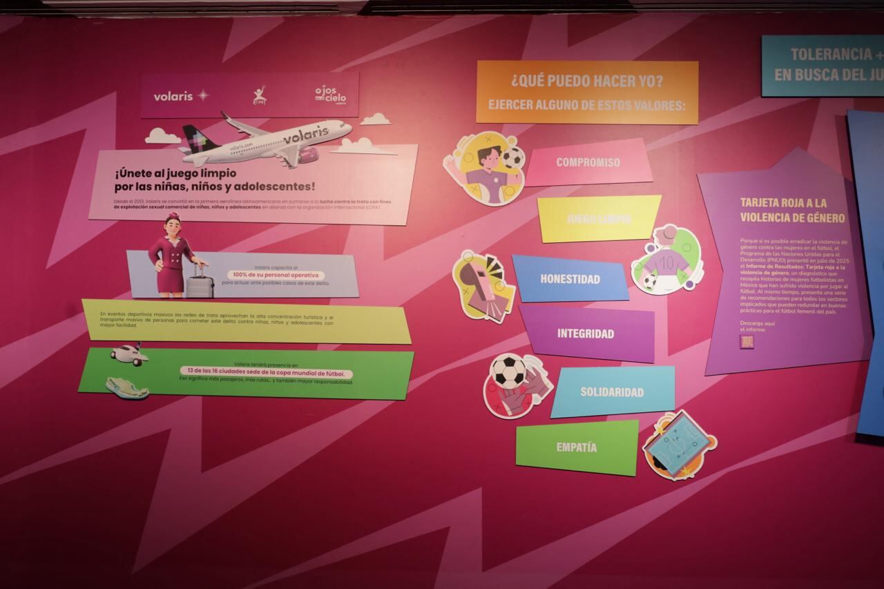 Presentación de la exposición “Juego limpio: la cancha que nos une”