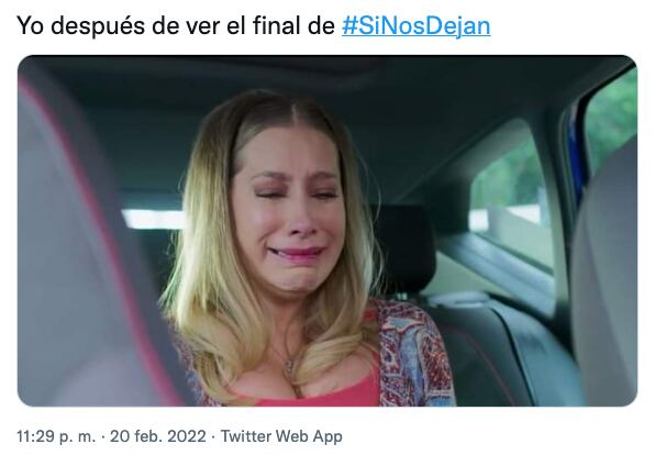 Reacciones al final de "Si nos dejan"